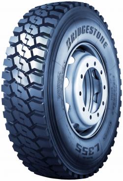 ANV. BRIDGESTONE 315/80R22.5 158G156K L355 EVO 3PMSF (TRAC ON/OFF) TL 28529 [E/B/73DB/1] - BRIDGESTONE   -  40759